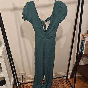Sage The Label Green Jumpsuit